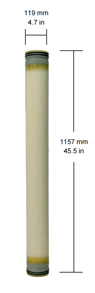 DuPont InergaTec L10N Ultrafiltation Membrane Dimension DuPont InergaTec L10N Ultrafiltation Membrane Dimension