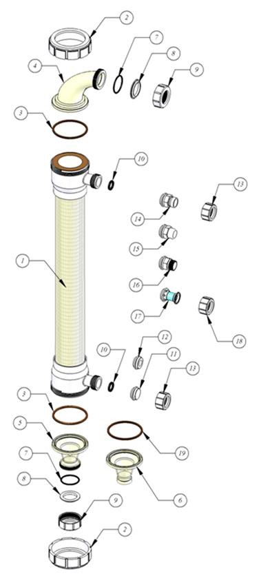 Koch Kovalus ROMICON 0720212 HF, VINEGAR 5043-66-43-PM50 Handware